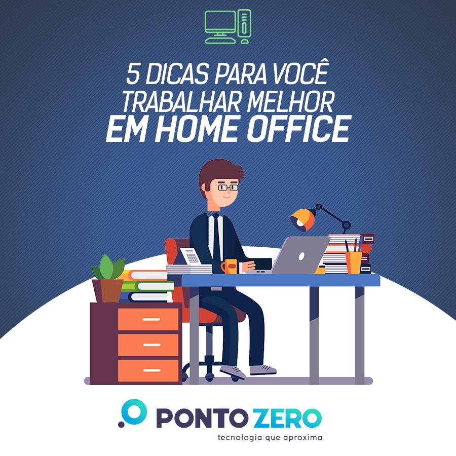 5 dicas para ser produtivo em home office